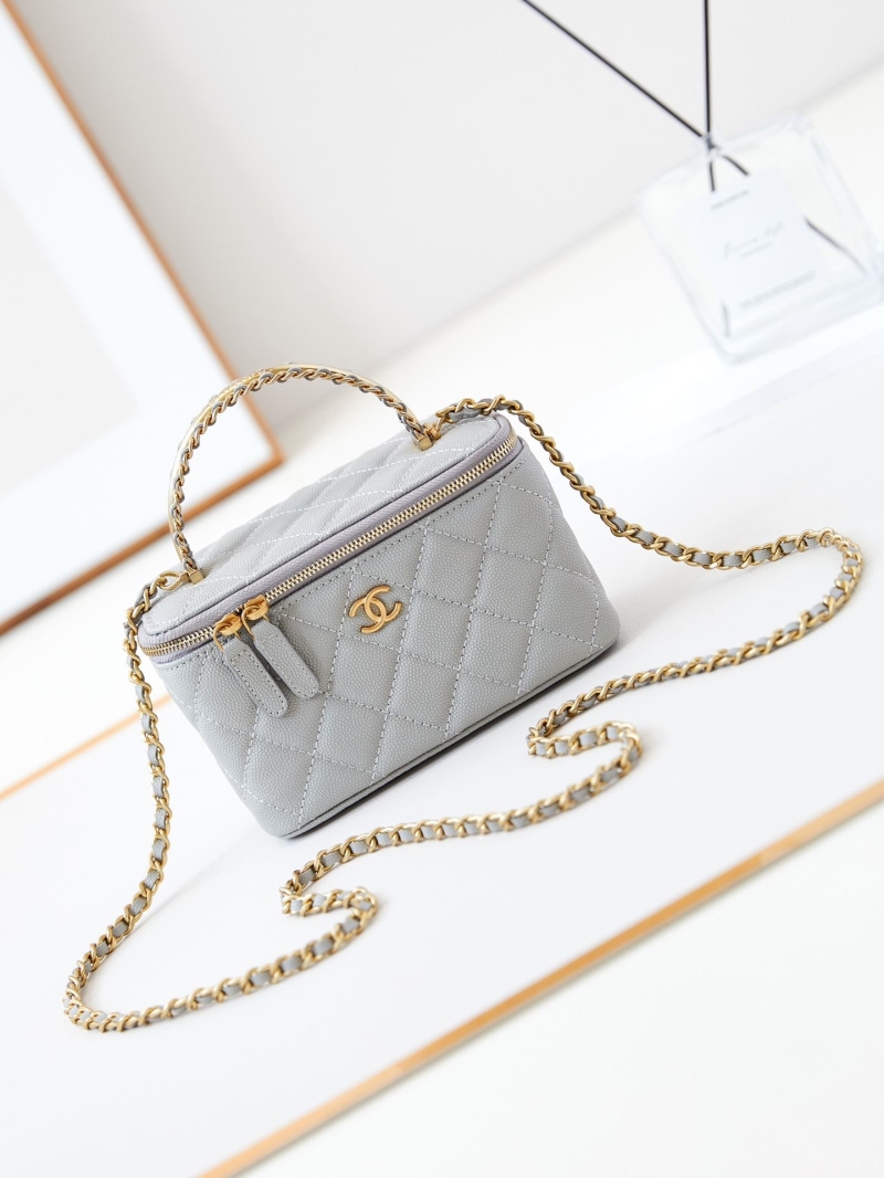 Ch*el cosmetic bags